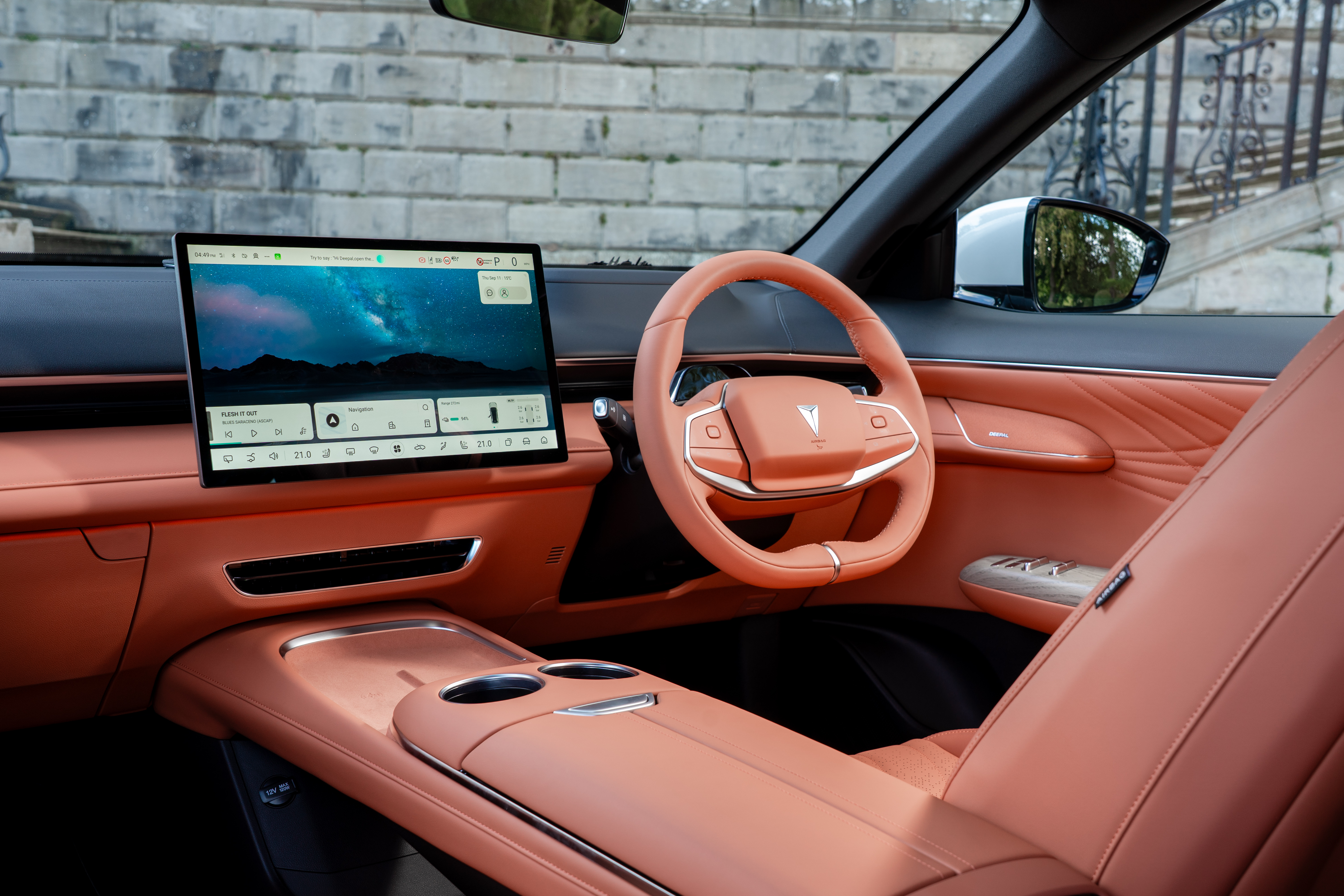 Changan steering wheel