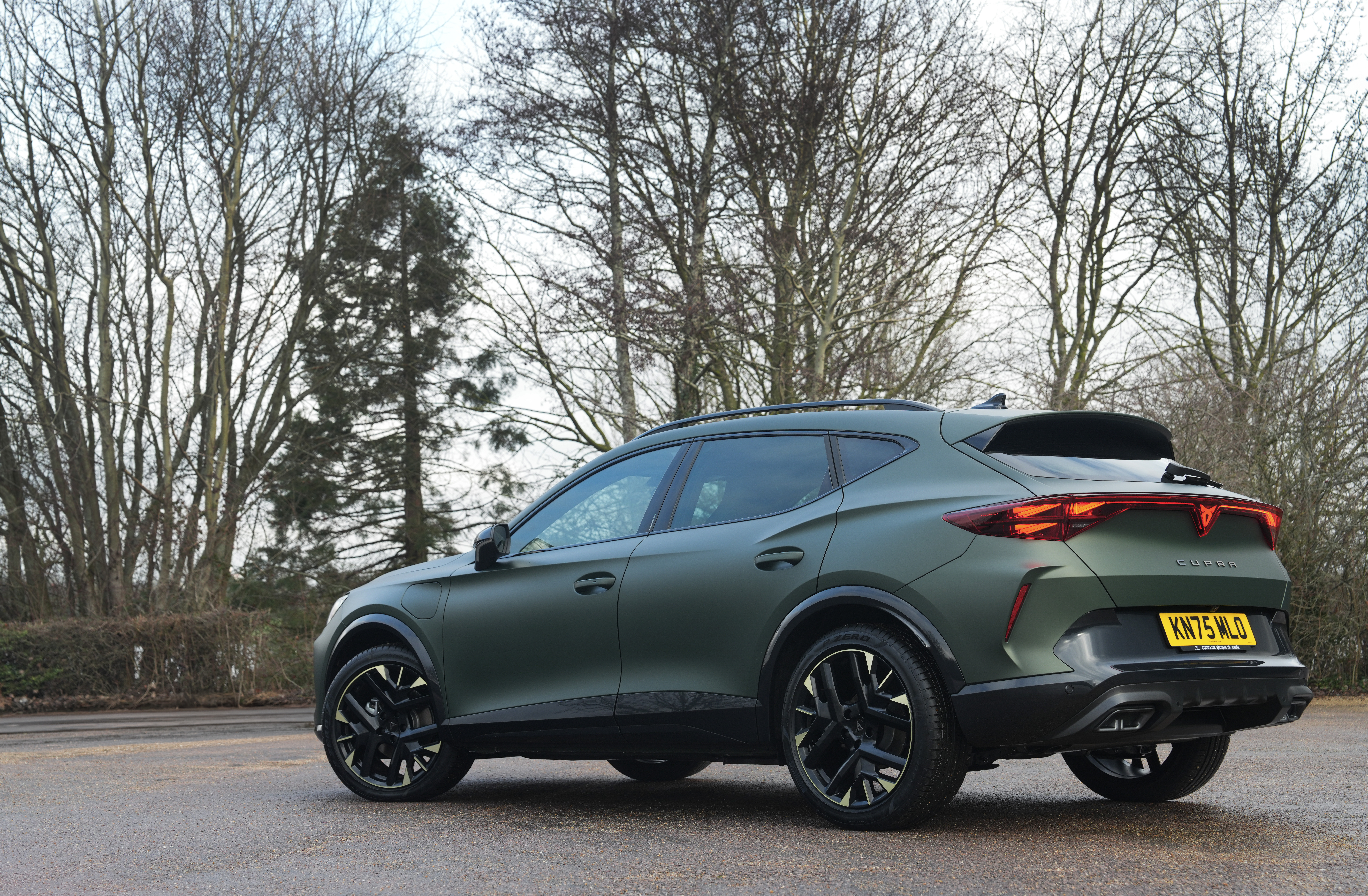 CUPRA Formentor rear three quarter