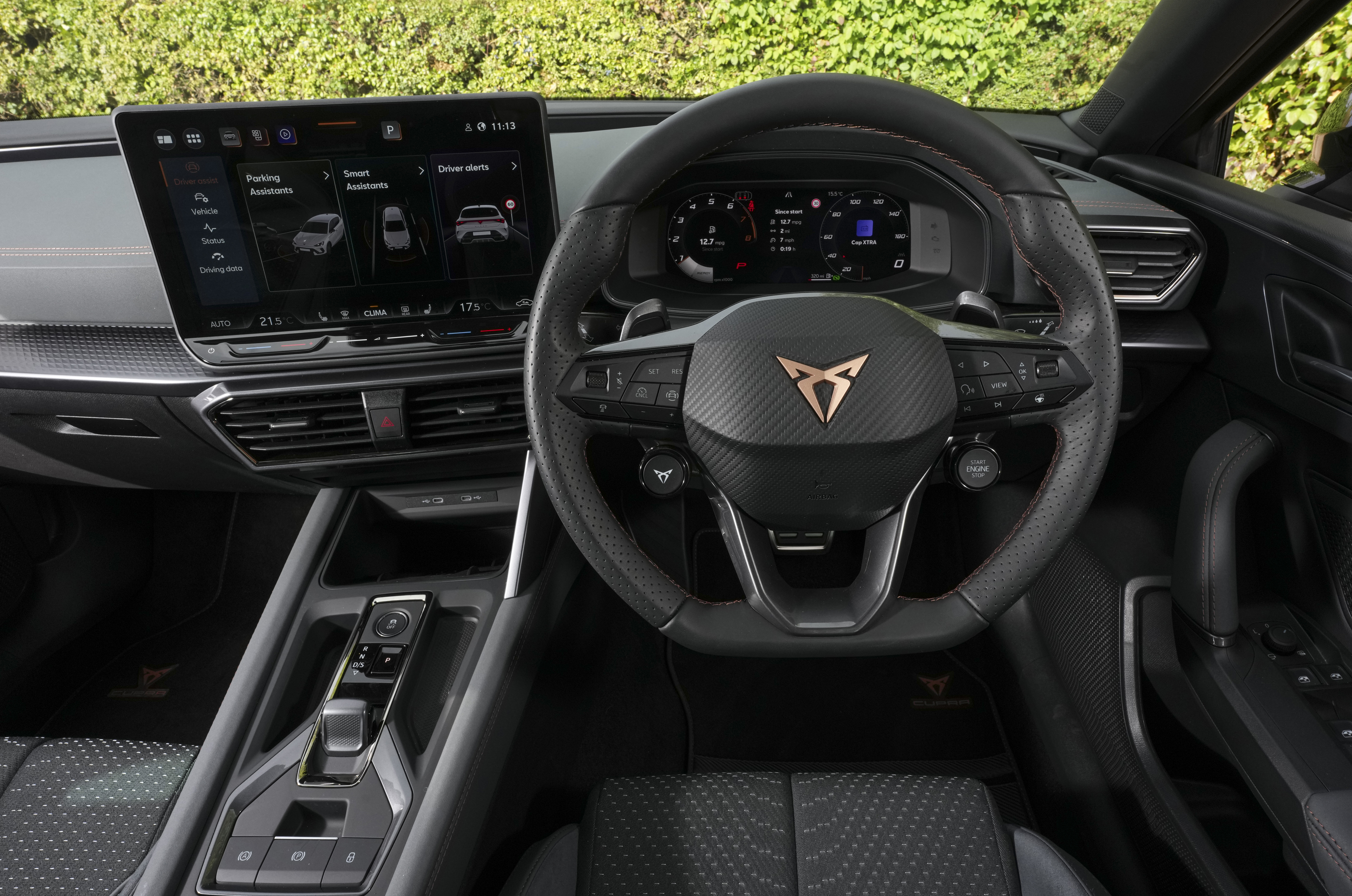 CUPRA Leon interior