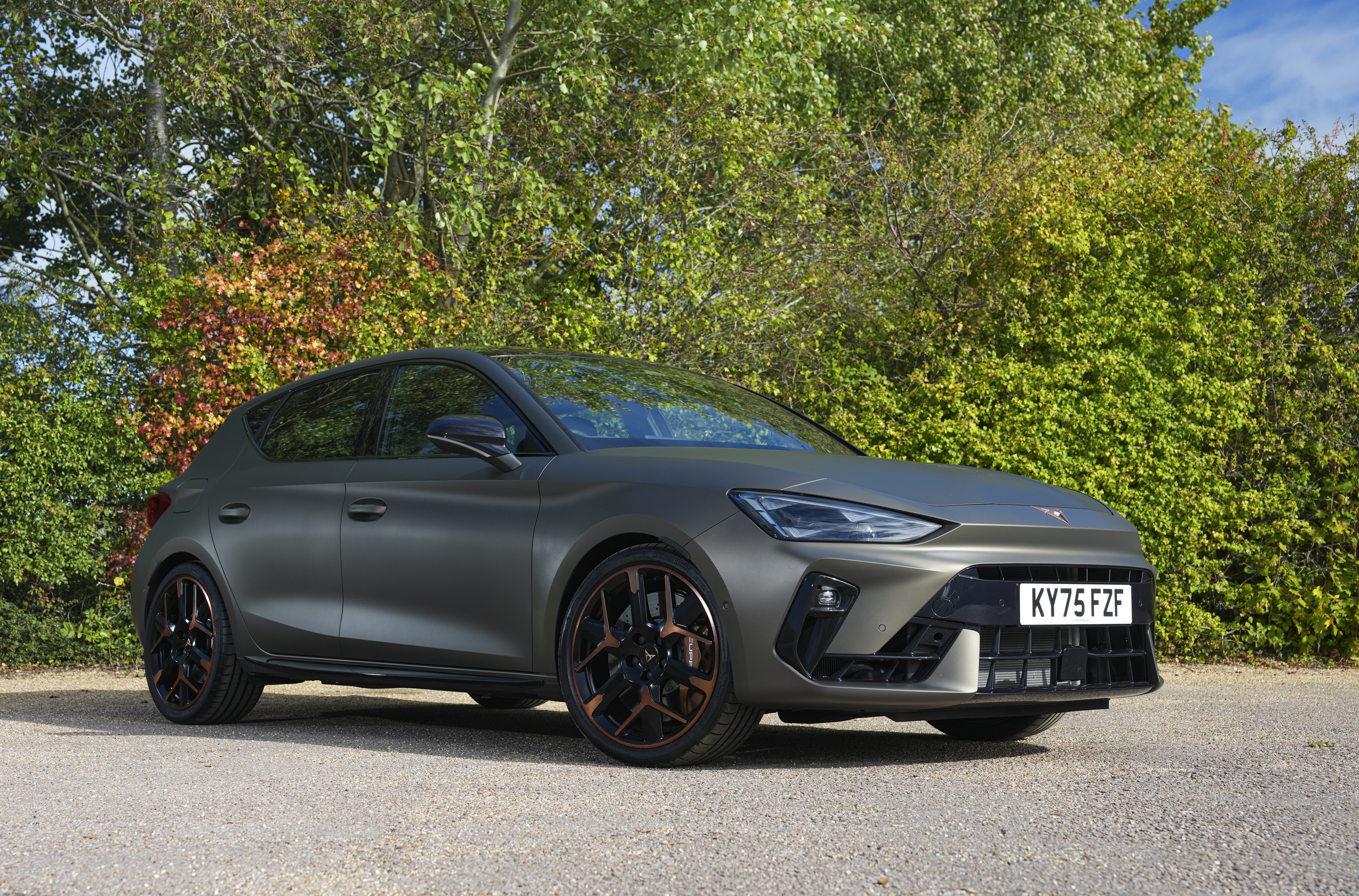 CUPRA Leon front three quarter