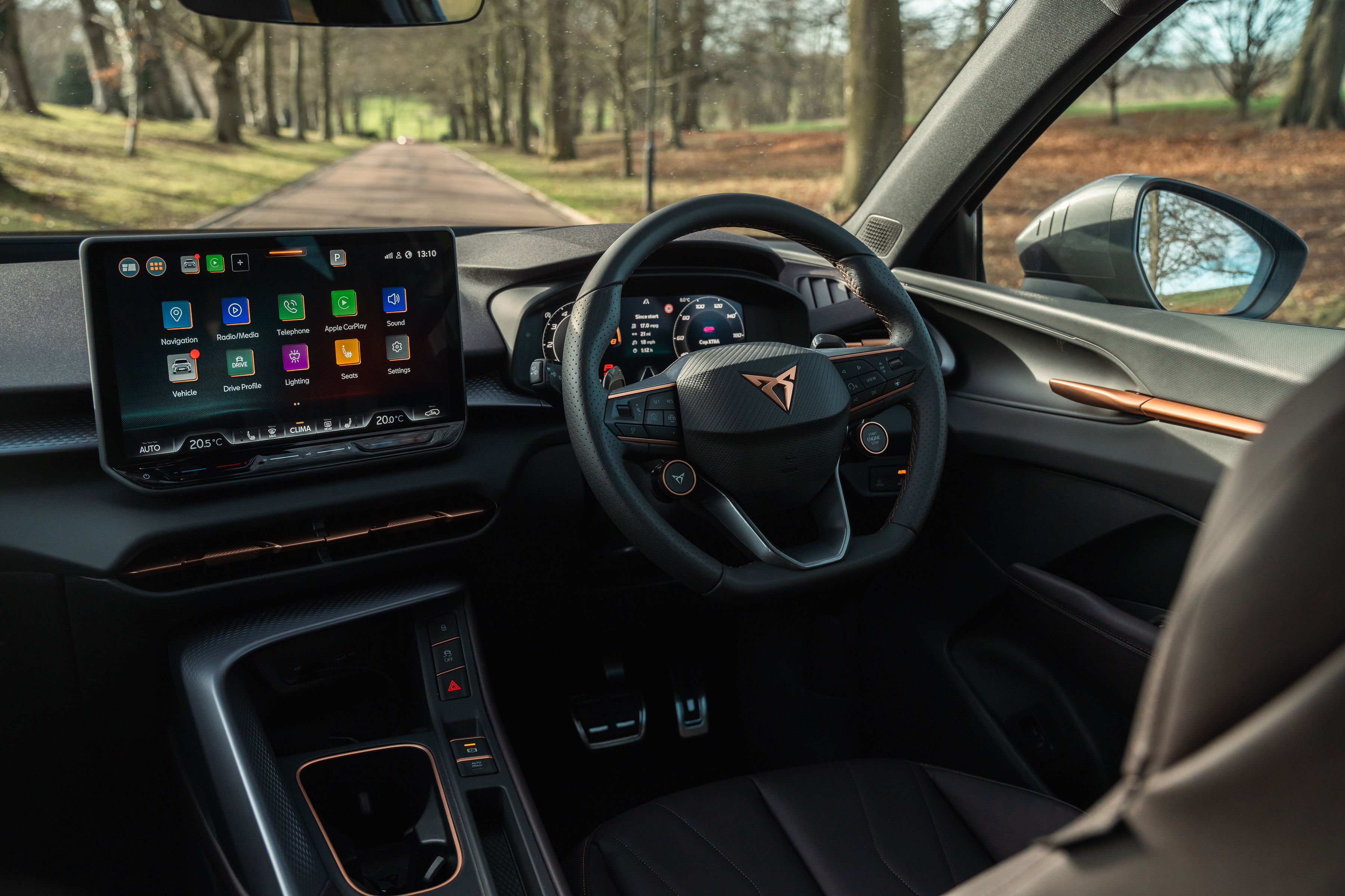 CUPRA Terramar interior