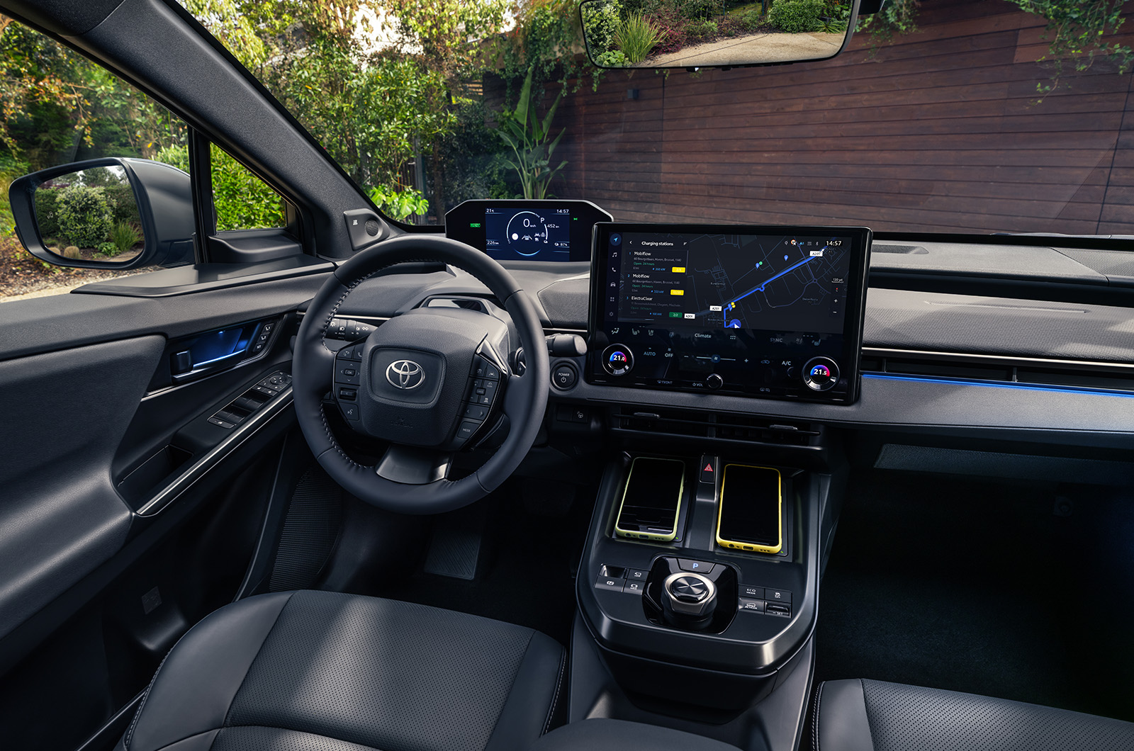 Toyota bz4x interior
