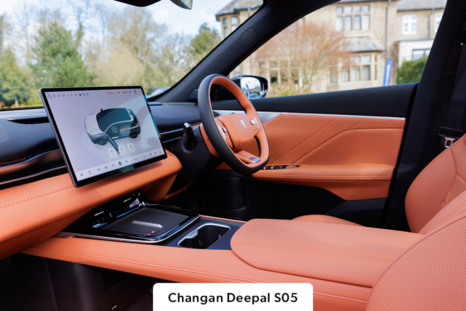 Changan Deepal S05 orange interior