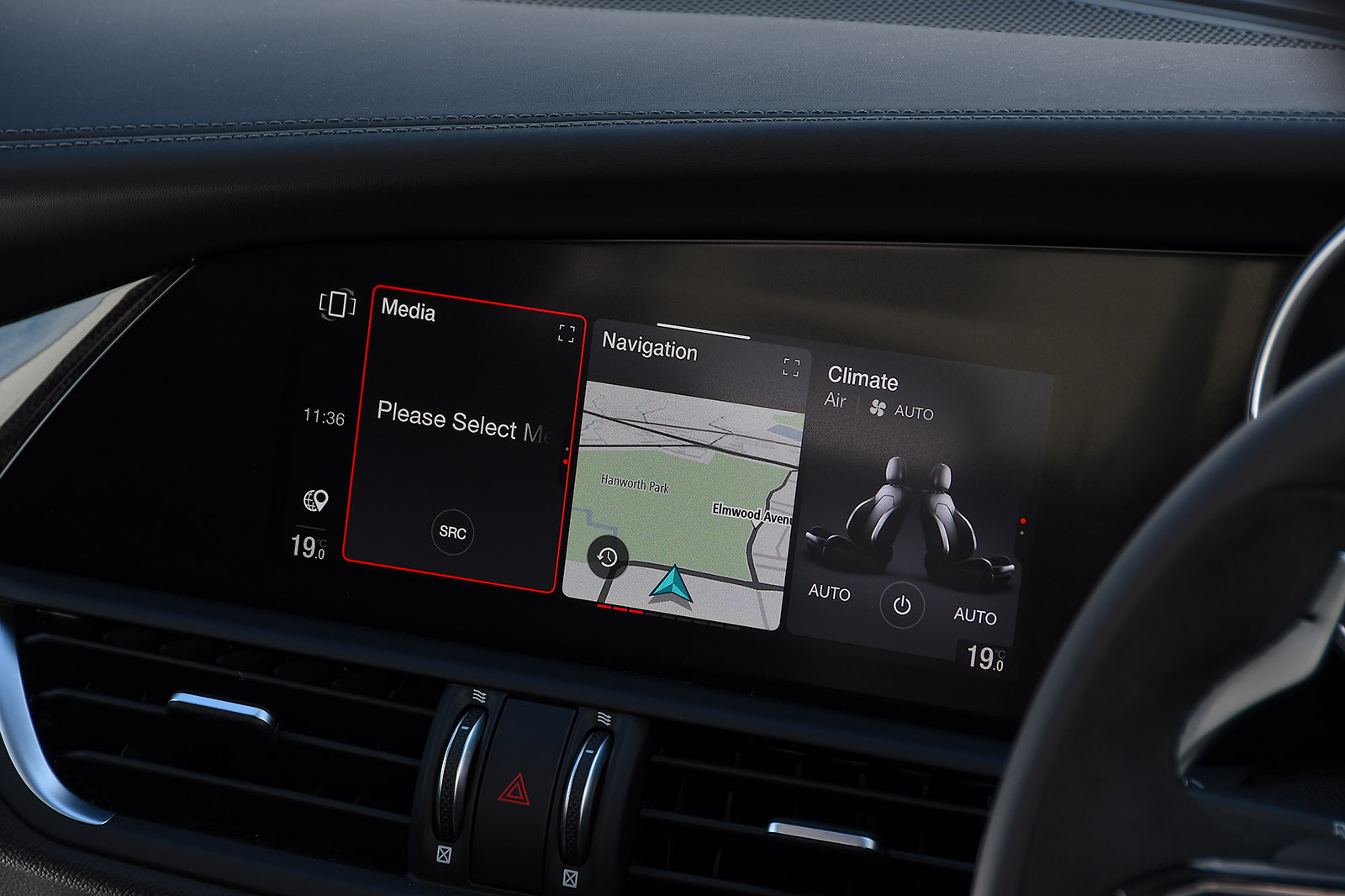 Alfa Romeo Giulia Quadrifoglio 2020 infotainment
