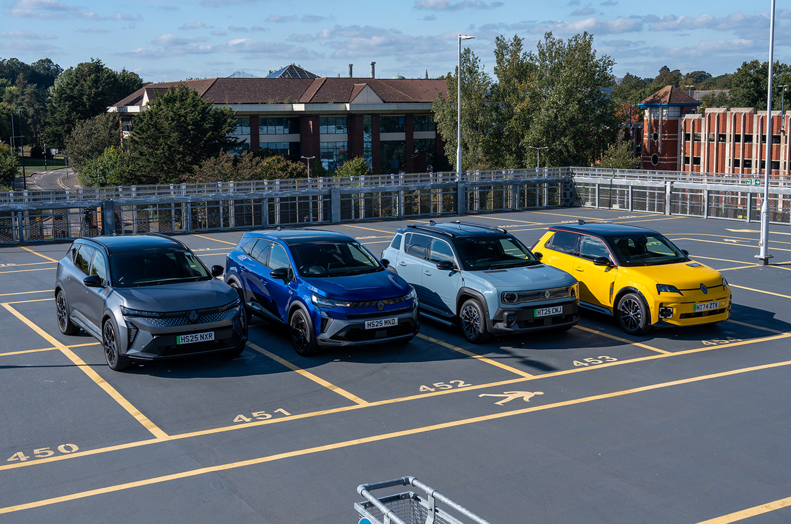 Renault Scenic, Renault Symbioz, Renault 4 and Renault 5