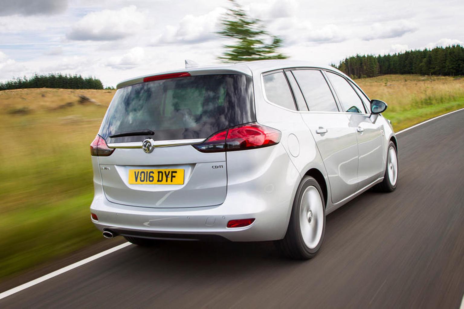 Used Vauxhall Zafira Tourer 13-present