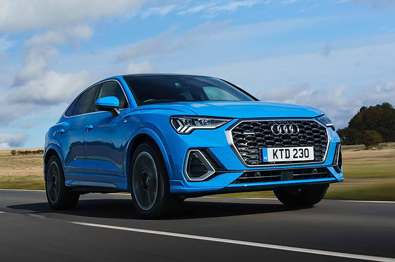 Audi Q3 Sportback front three quarters