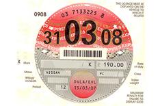 Tax disc query