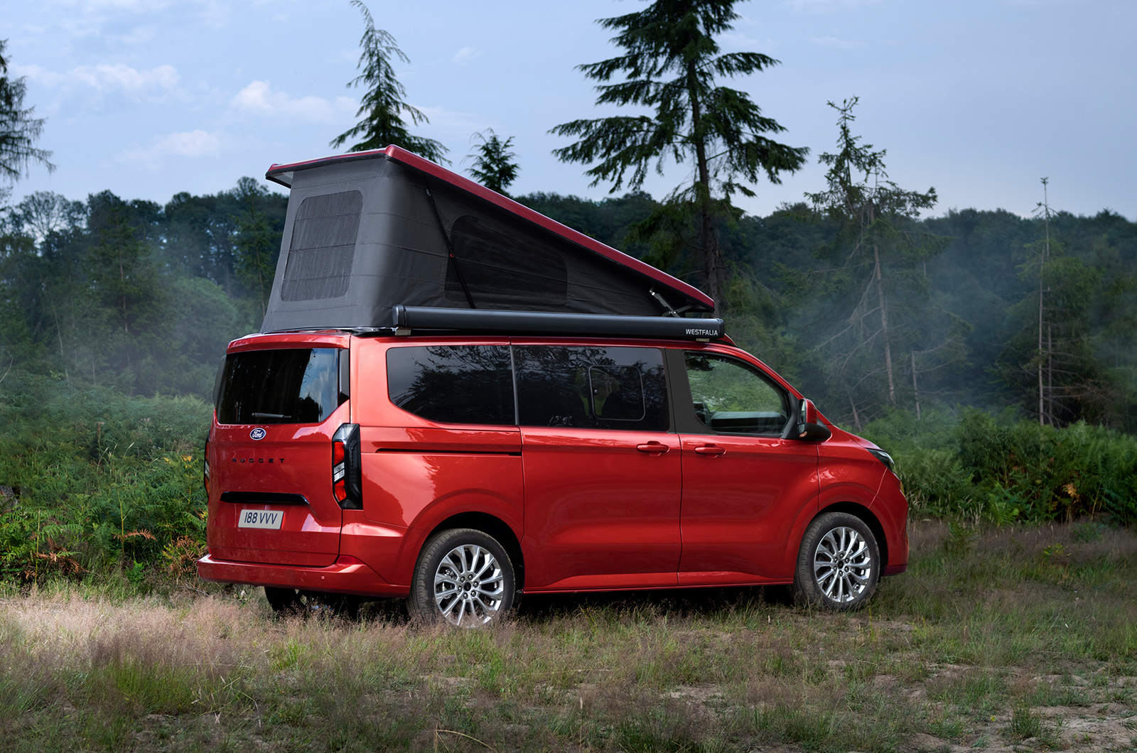 Ford Transit Nugget rear three quarters