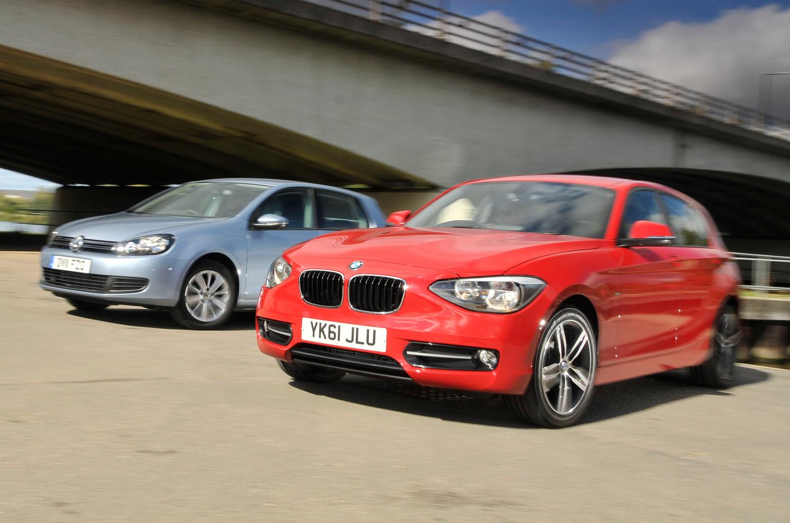 Used test – premium unleaded: BMW 1 Series vs Volkswagen Golf