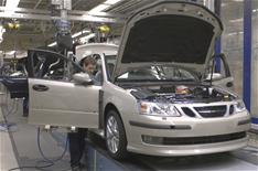 Saab halts production, again