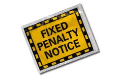 Fixed fines for careless drivers