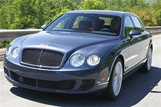 Bentley Continental Flying Spurs at show