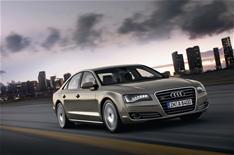 Audi A8 hybrid on show at Geneva