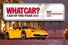 Performance car winner