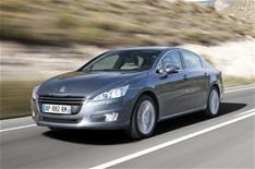 Peugeot 508 driven