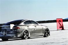 Jaguar XFR sets speed record