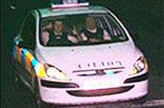 Posing policeman caught on speed camera