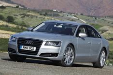 Audi A8 driven