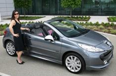 Peugeot's glamorous 207 CC Elle
