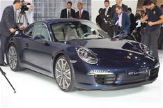 Porsche 911 at Frankfurt motor show 2011