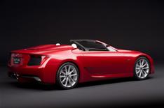 Lexus LF-A supercar for British show
