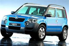 Skoda Yeti to be unveiled
