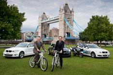 BMWs green Olympic fleet