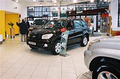 Car sales fall again