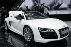 Frankfurt 2009: Audi R8 Spyder