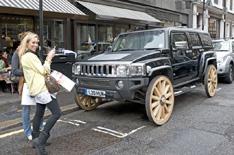 Hummer gets wagon wheels
