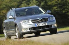 Skoda Superb Estate driven