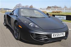 McLaren MP4-12C test video April 2009