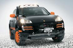 Porsche Cayenne's rally tribute