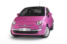 Fiat 500 gets Pink'd