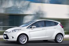 First image: five-door Fiesta