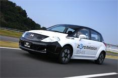 Nissan EV driven