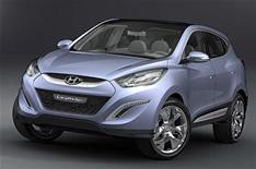 New Hyundai Tuscon concept car