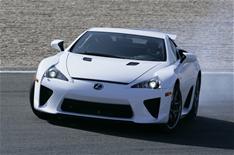 Lexus LFA 'a monster'