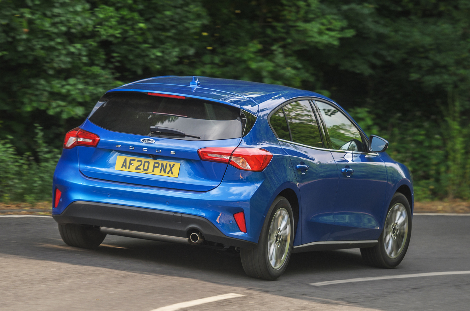 Used Ford Focus 2018-present rear action