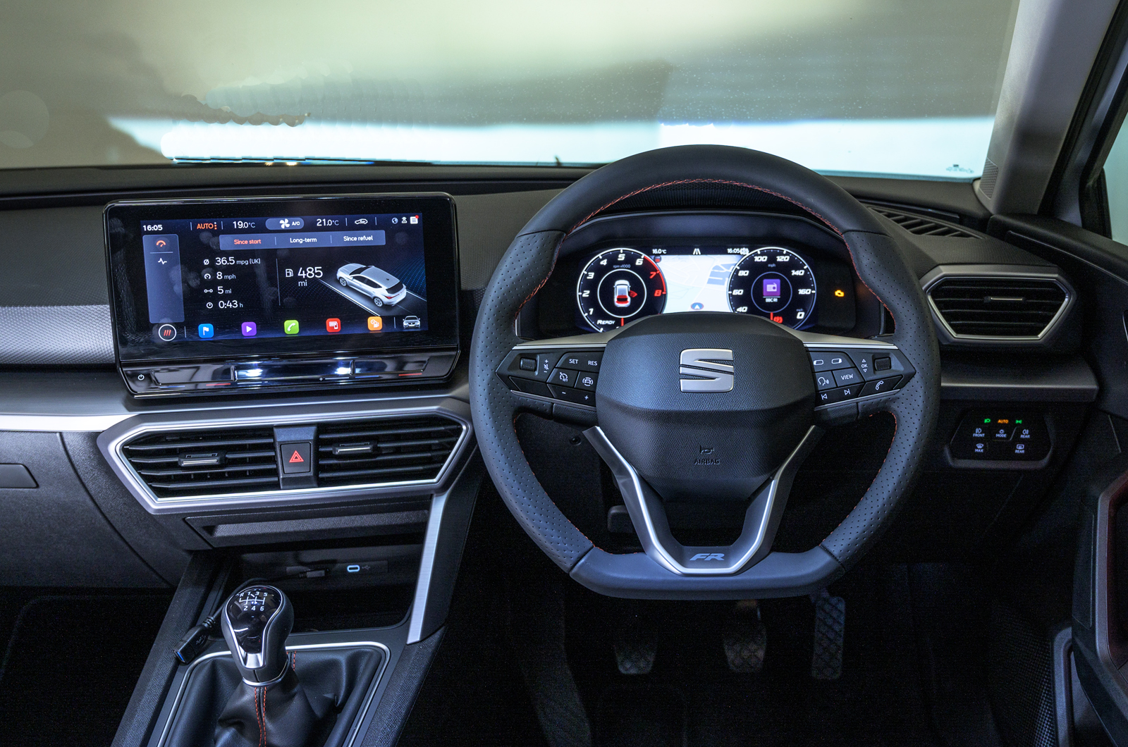2020 Seat Leon dashboard