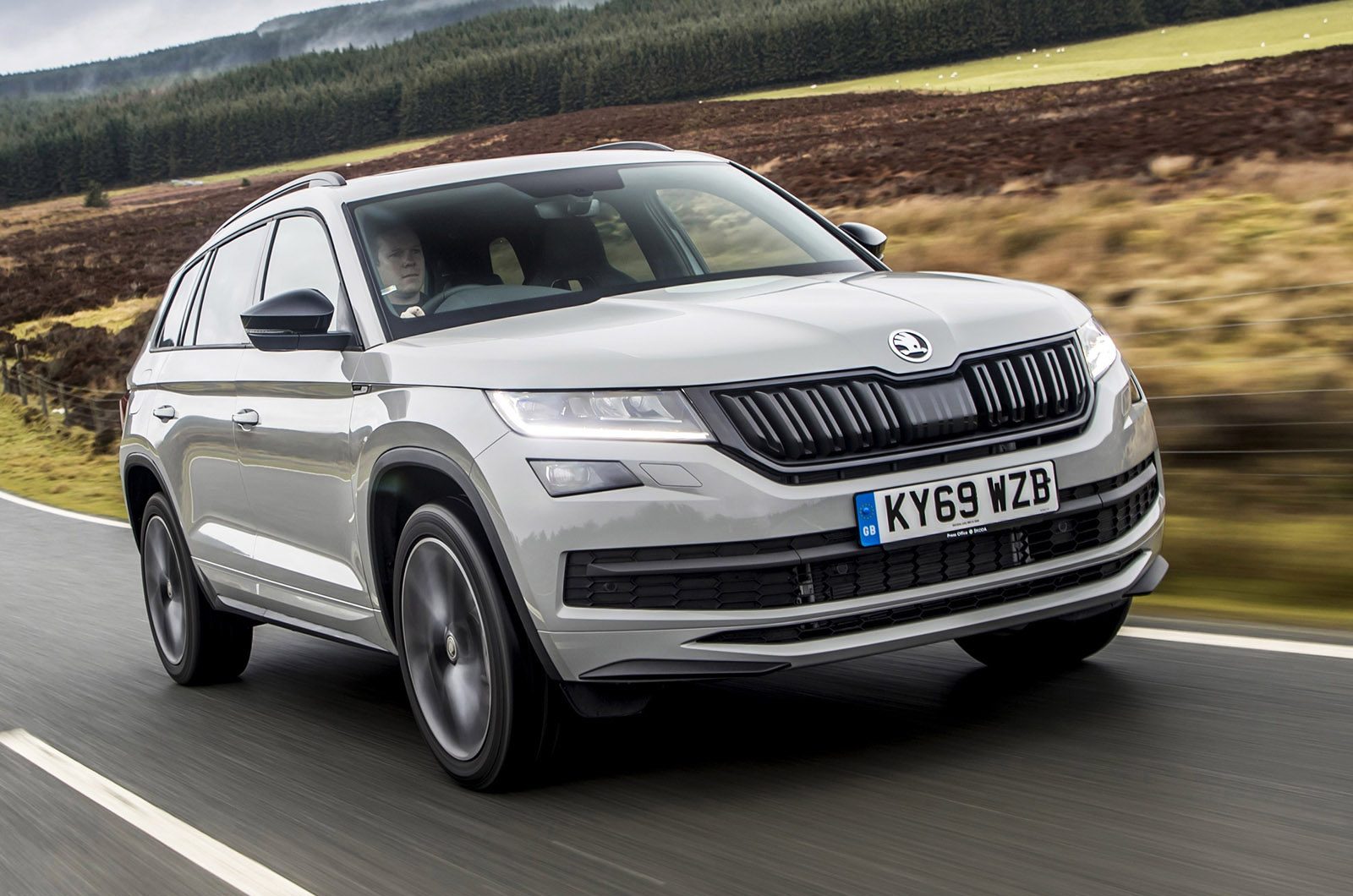 2020 Skoda Kodiaq front - 69-plate car