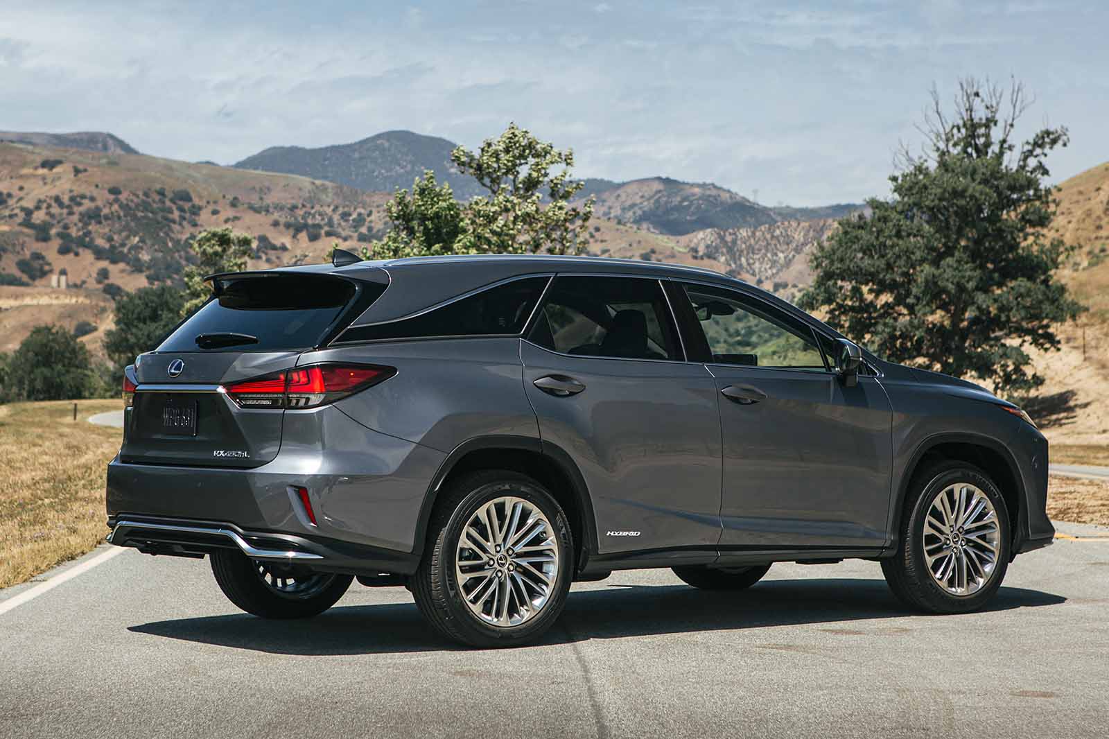 Lexus RX L LHD 2019 right rear static