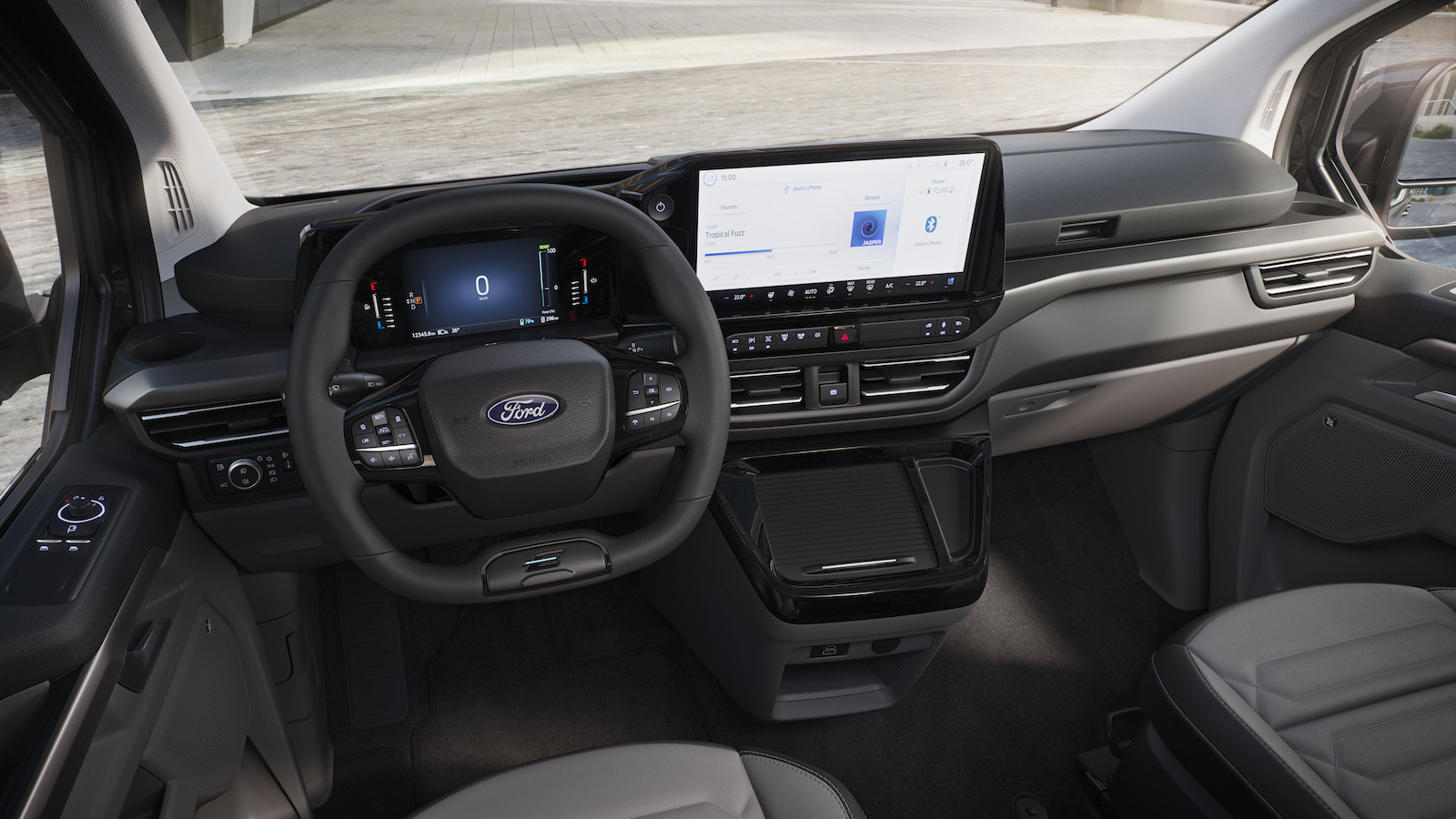 2023 Ford E-Tourneo Custom MPV interior dashboard