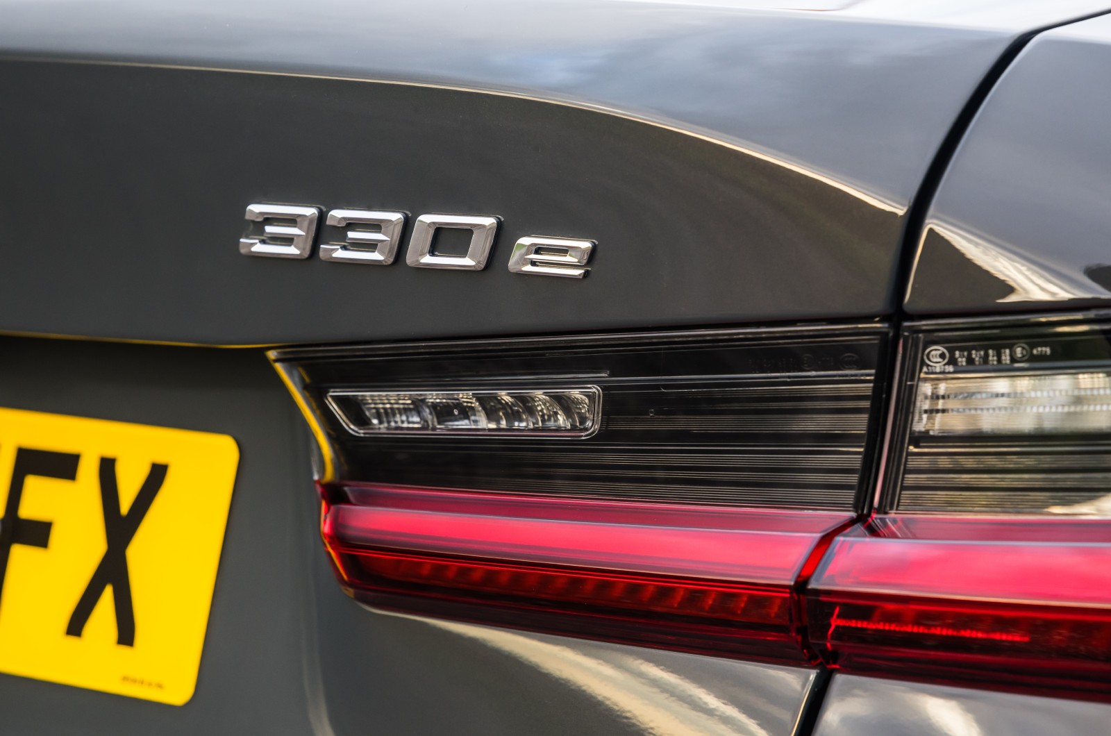 2025 BMW 330e badge