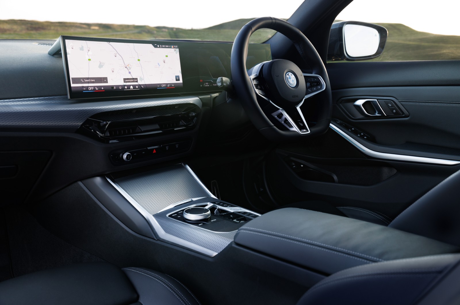 2025 BMW 330e interior