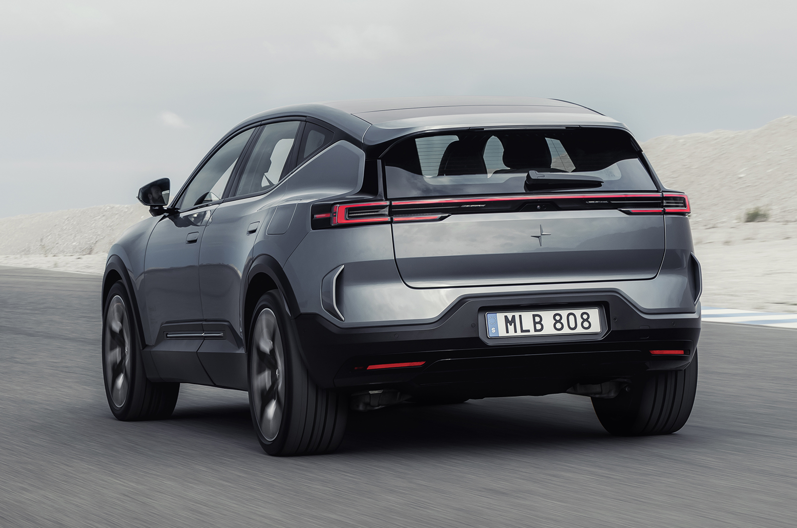 2026 Polestar 3 rear driving
