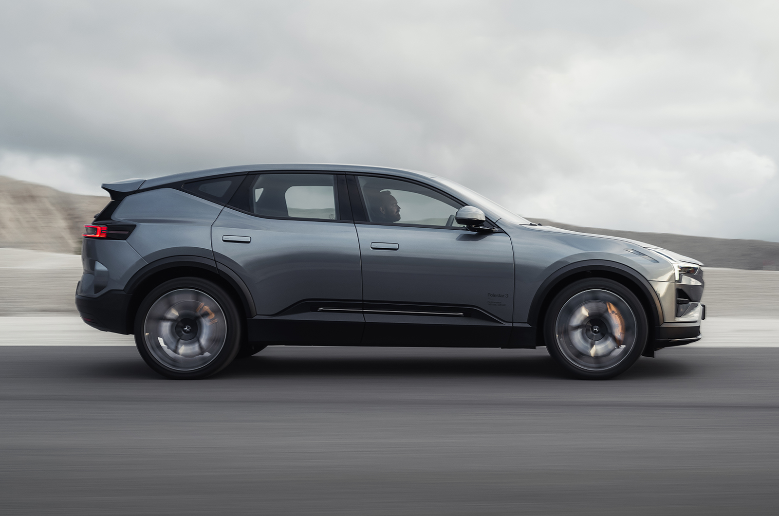 2026 Polestar 3 side driving