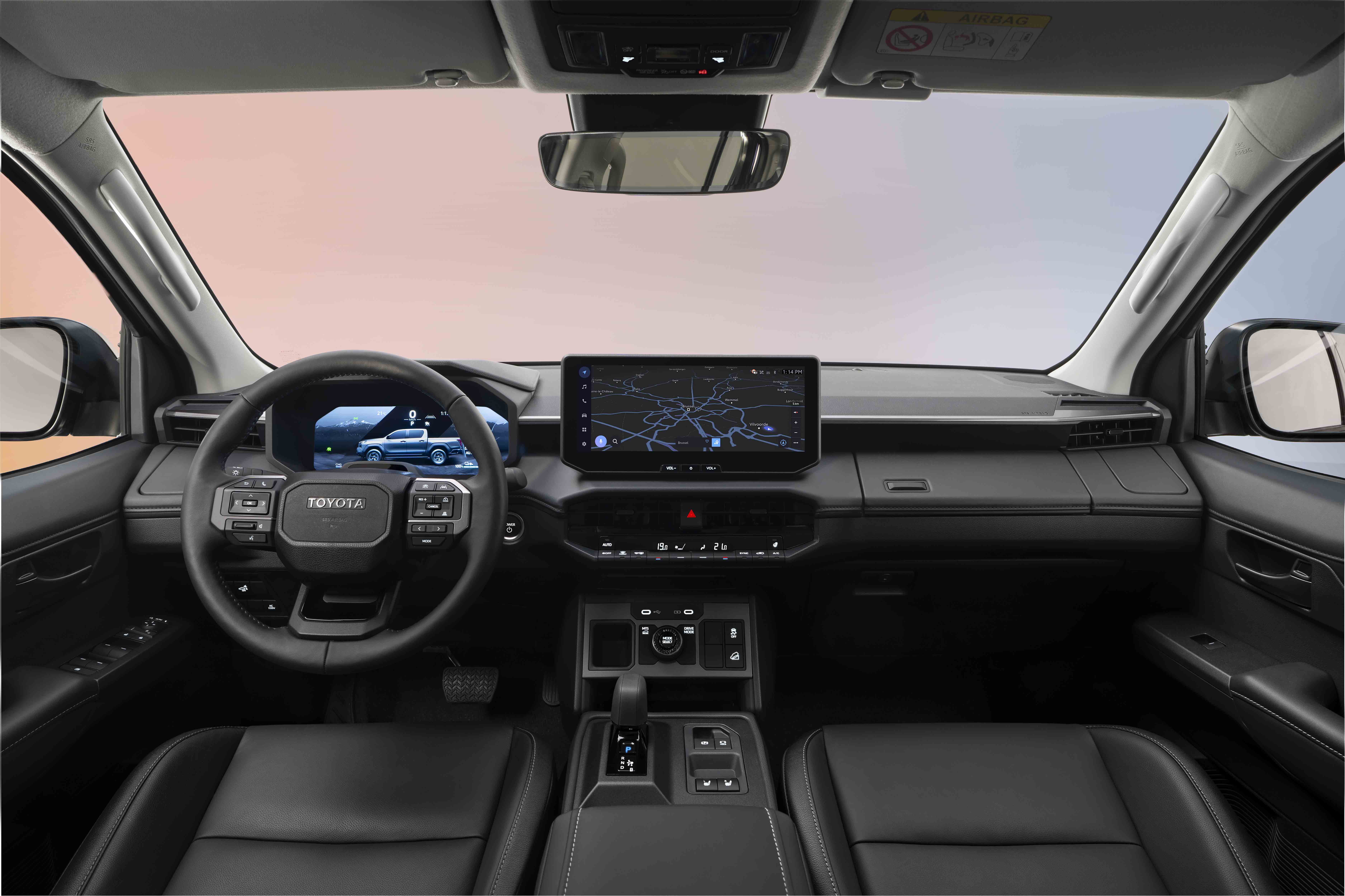Toyota Hilux interior
