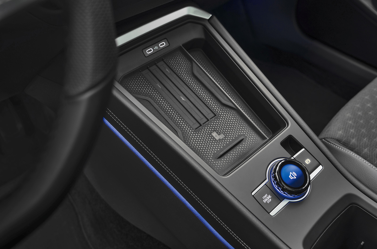 2026 Volkswagen T-Roc control dial